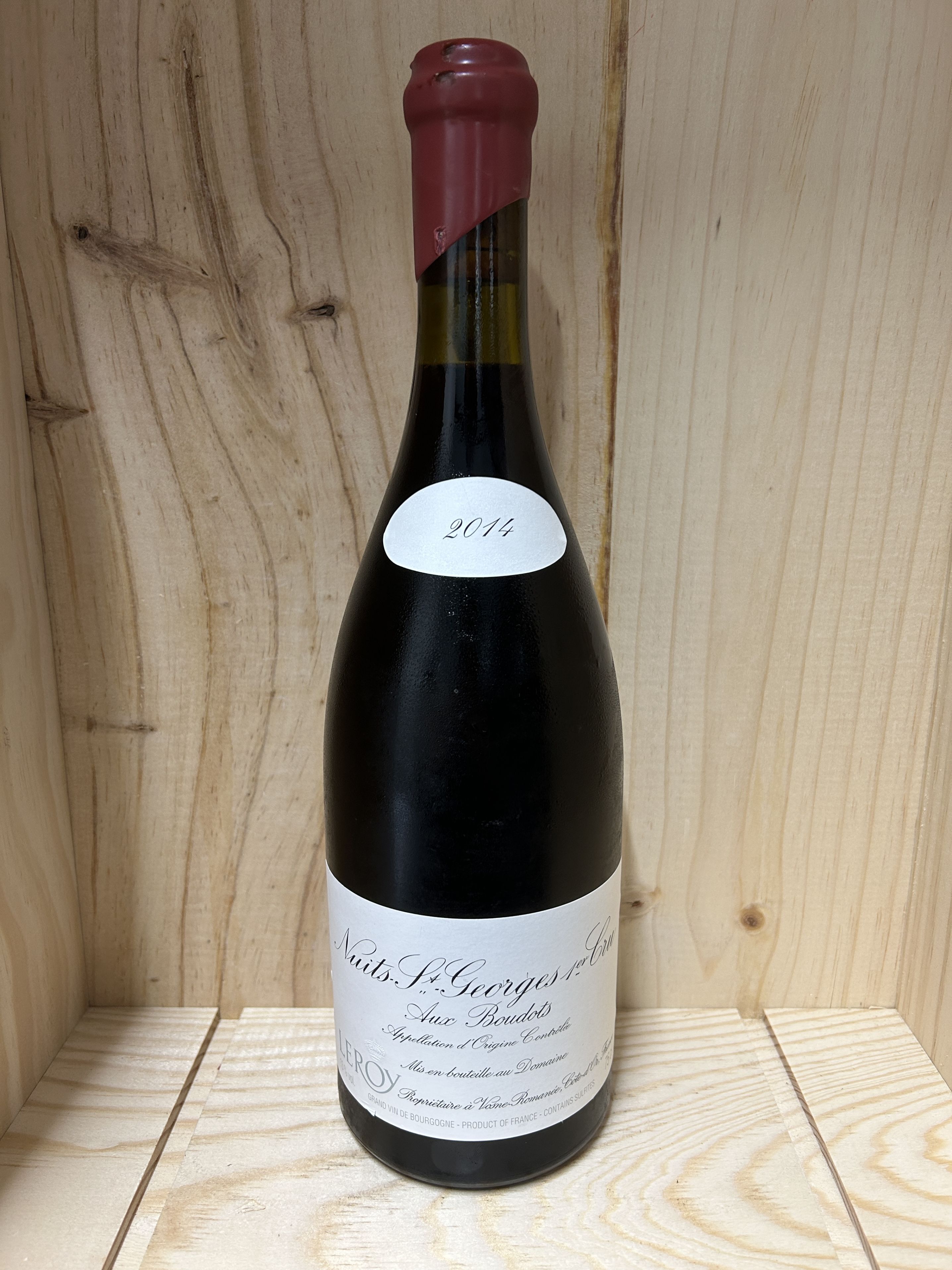 2014 jC T WW v~G N I[ u[h h[k  ԃC 750ml Domaine Leroy Nuits Saint Georges 1er Cru Aux Boudots tX uS[j