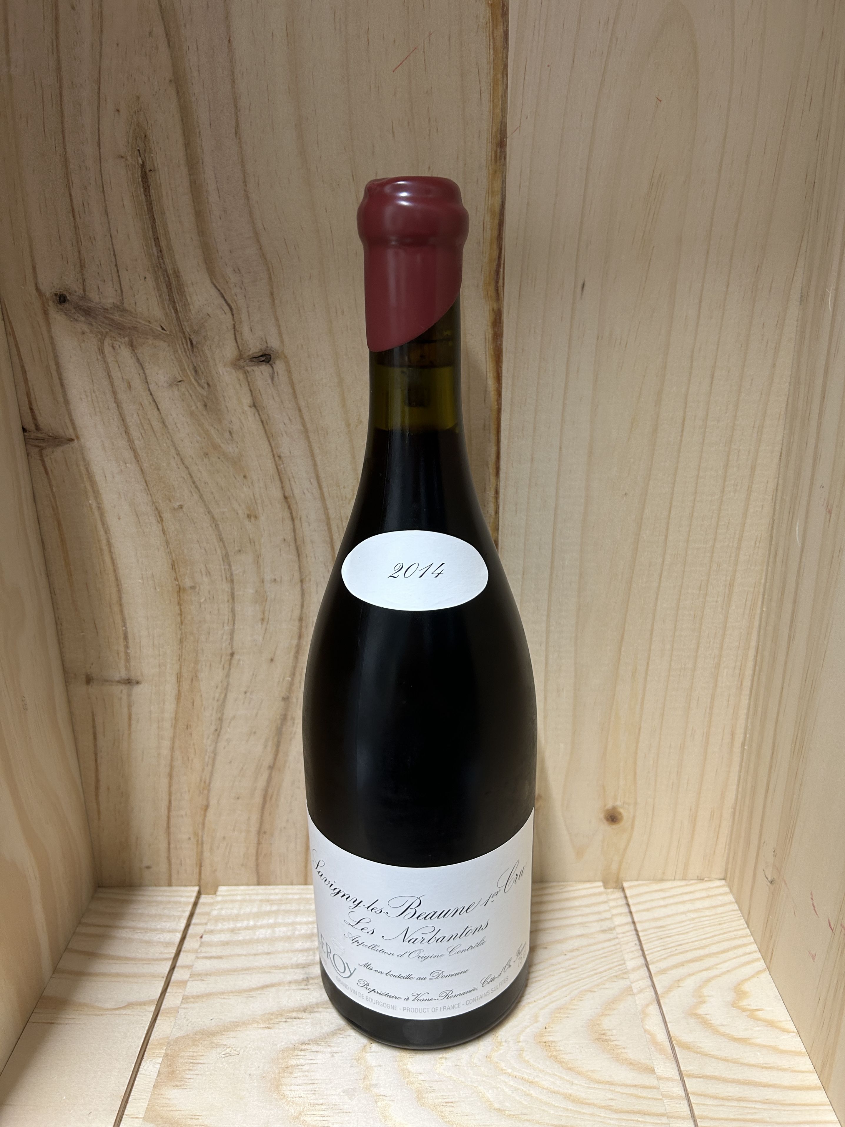 2014 TBj  {[k  iog h[k  ԃC 750ml Domaine Leroy Savigny Les Beaune Les Narbantons tX uS[j