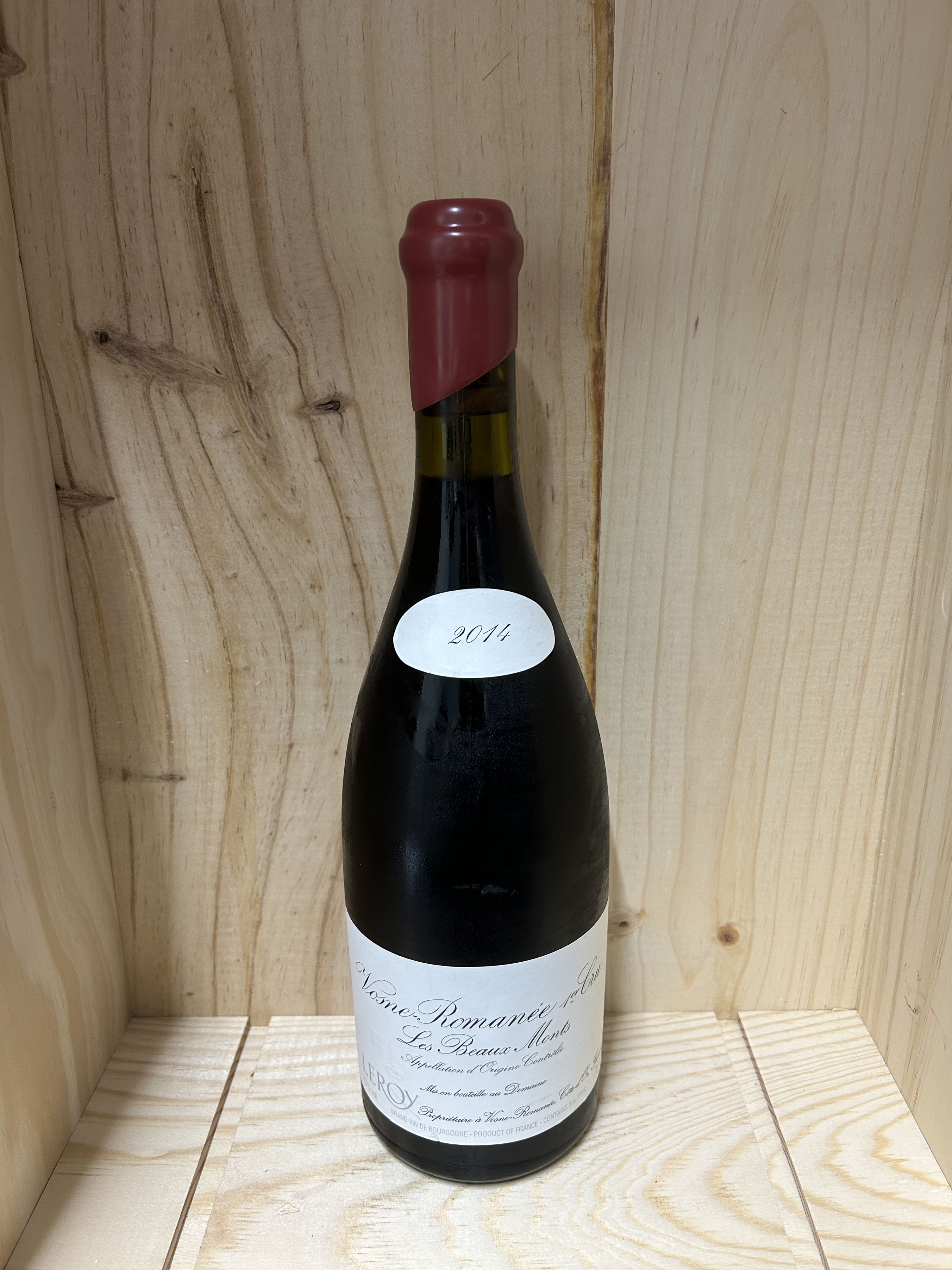 2014 ヴォーヌ ロマネ レ ボーモン ドメーヌ ルロワ 赤ワイン 750ml Domaine Leroy Vosne Romanee Les Beaux Monts フランス ブルゴーニュ