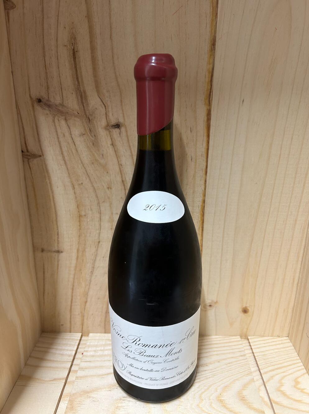 2015 H[k }l  {[ h[k  ԃC 750ml Domaine Leroy Vosne Romanee Les Beaux Monts tX uS[j