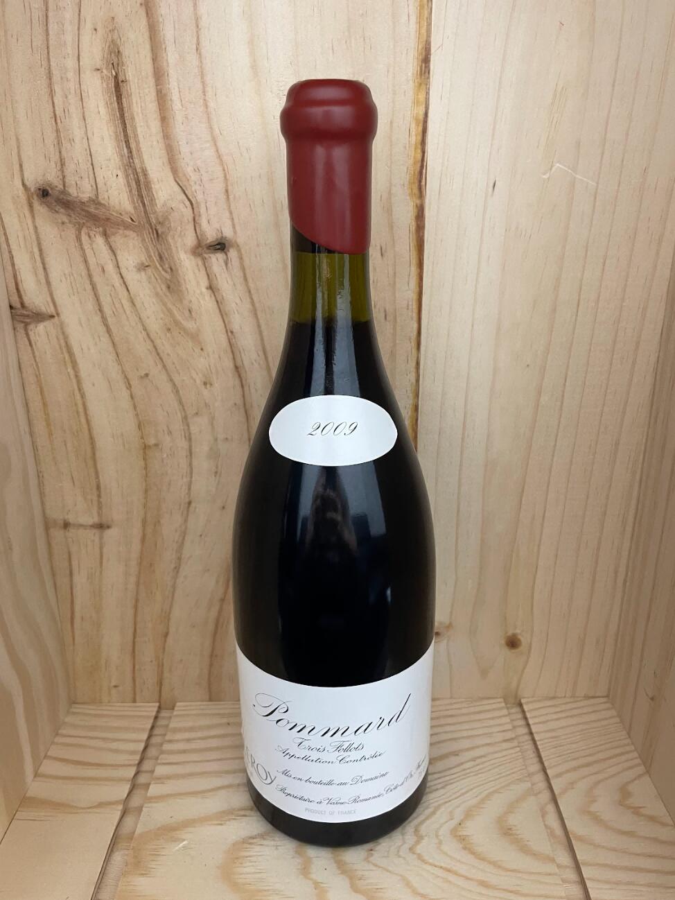 2009 ポマール レ トロワ フォロ ドメーヌ ルロワ 赤ワイン 750ml Domaine Leroy Pommard Les Trois Follots フランス ブルゴーニュ