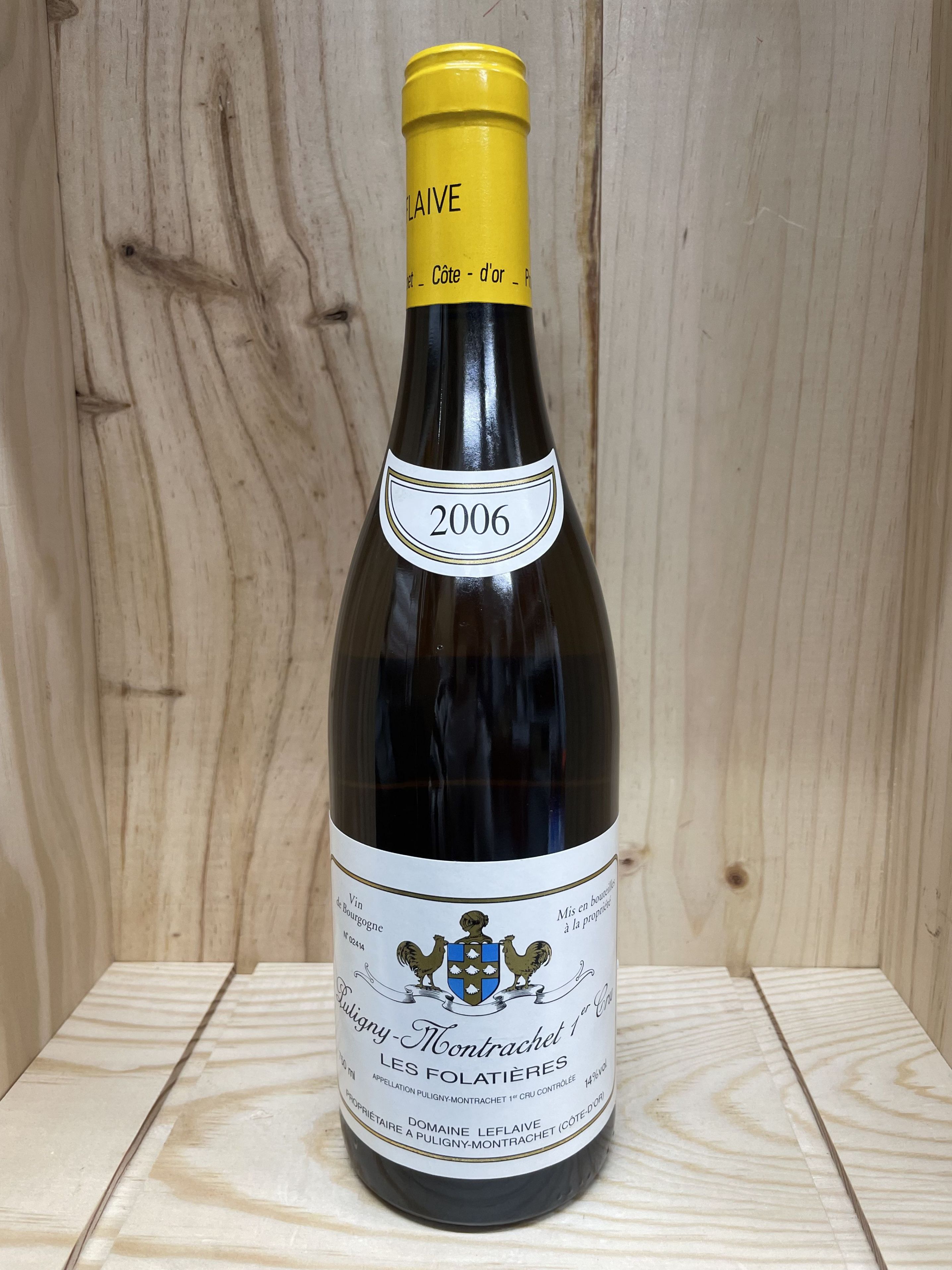 2006 sj[ bVF v~G N  tHeBG[ h[k t[ C h Domaine Leflaive Puligny Montrachet 1er Cru Les Folatieres Blanc tX uS[j750ml