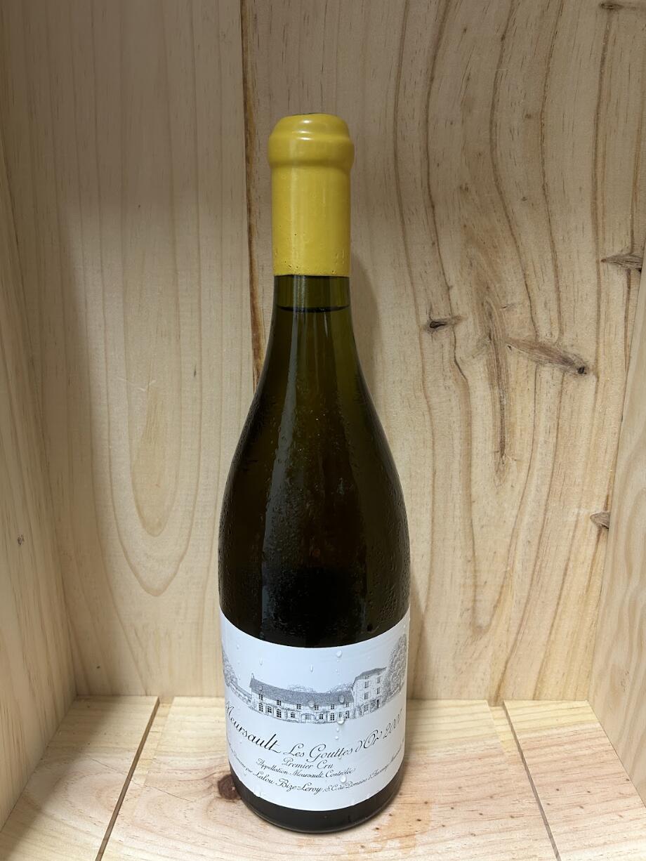 2007 ムルソー レ グート ドール ドメーヌ ドーヴネ 白ワイン 750ml Domaine d'Auvenay Meursault Les Gouttes D'or フランス ブルゴーニュ