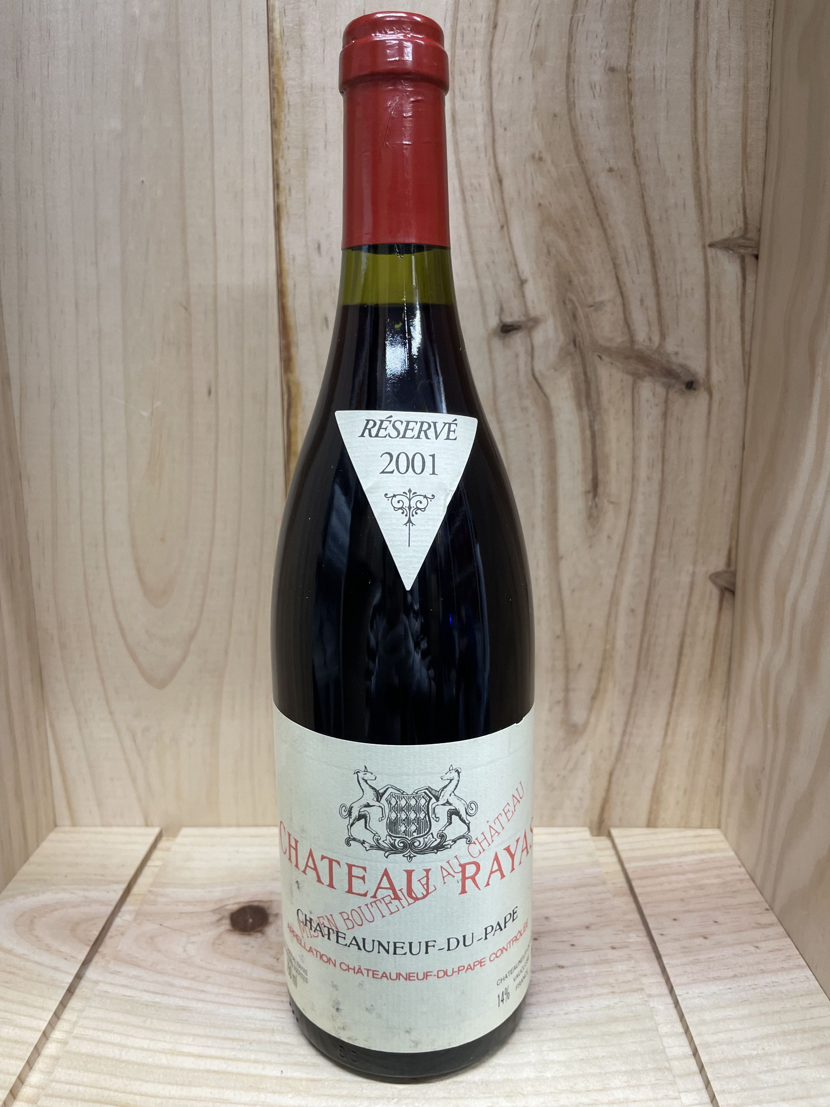 2001 Vg[ X Vg[kt f pv [W Chateau Rayas Chateauneuf du Pape Rouge tX [k ԃC