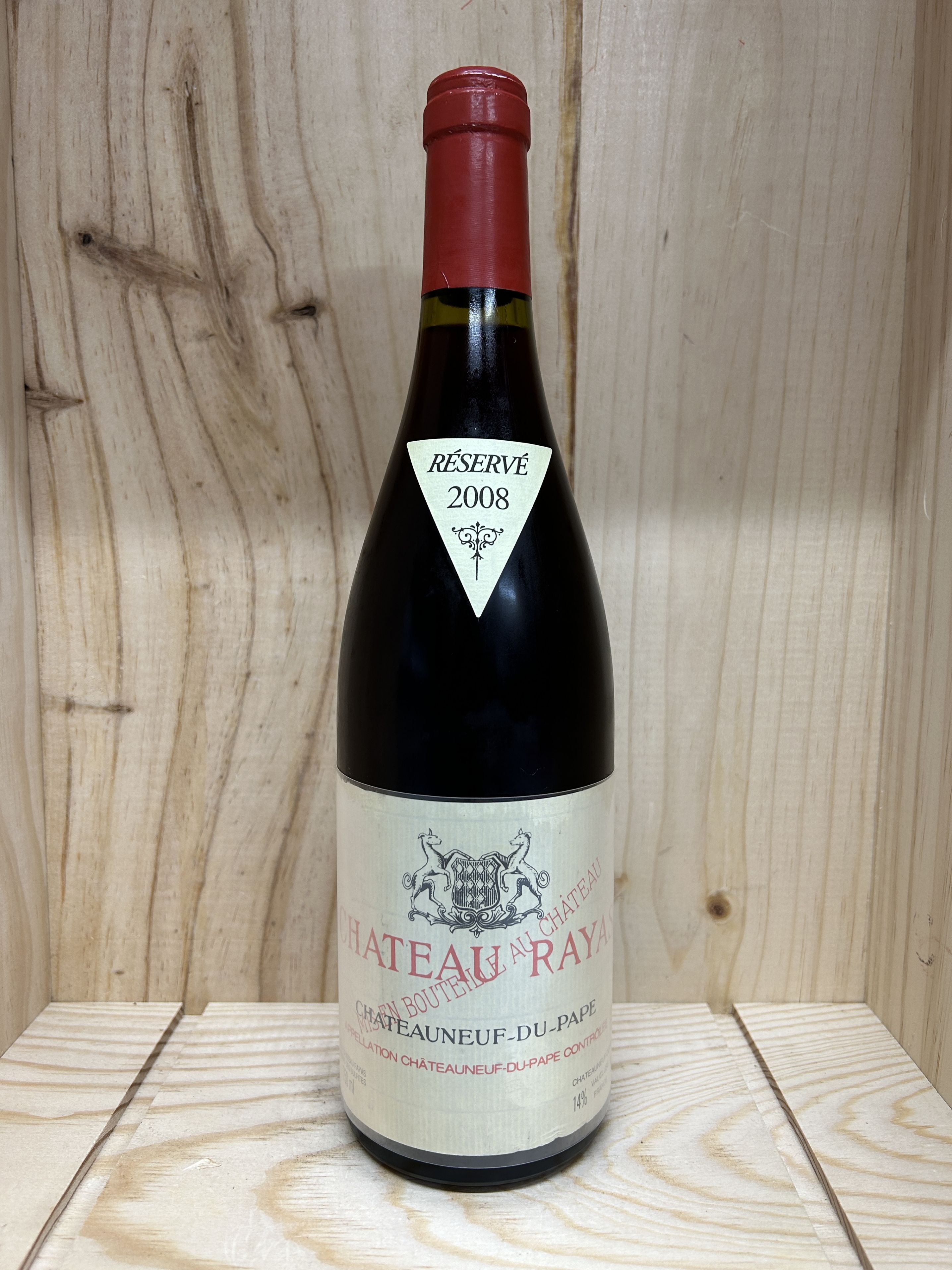 2008 Vg[ X Vg[kt f pv [W Chateau Rayas Chateauneuf du Pape Rouge tX [k ԃC