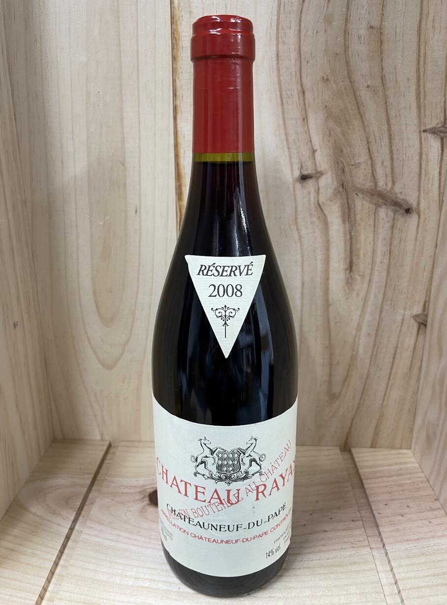 2008 Vg[ X Vg[kt f pv [W Chateau Rayas Chateauneuf du Pape Rouge tX [k ԃC