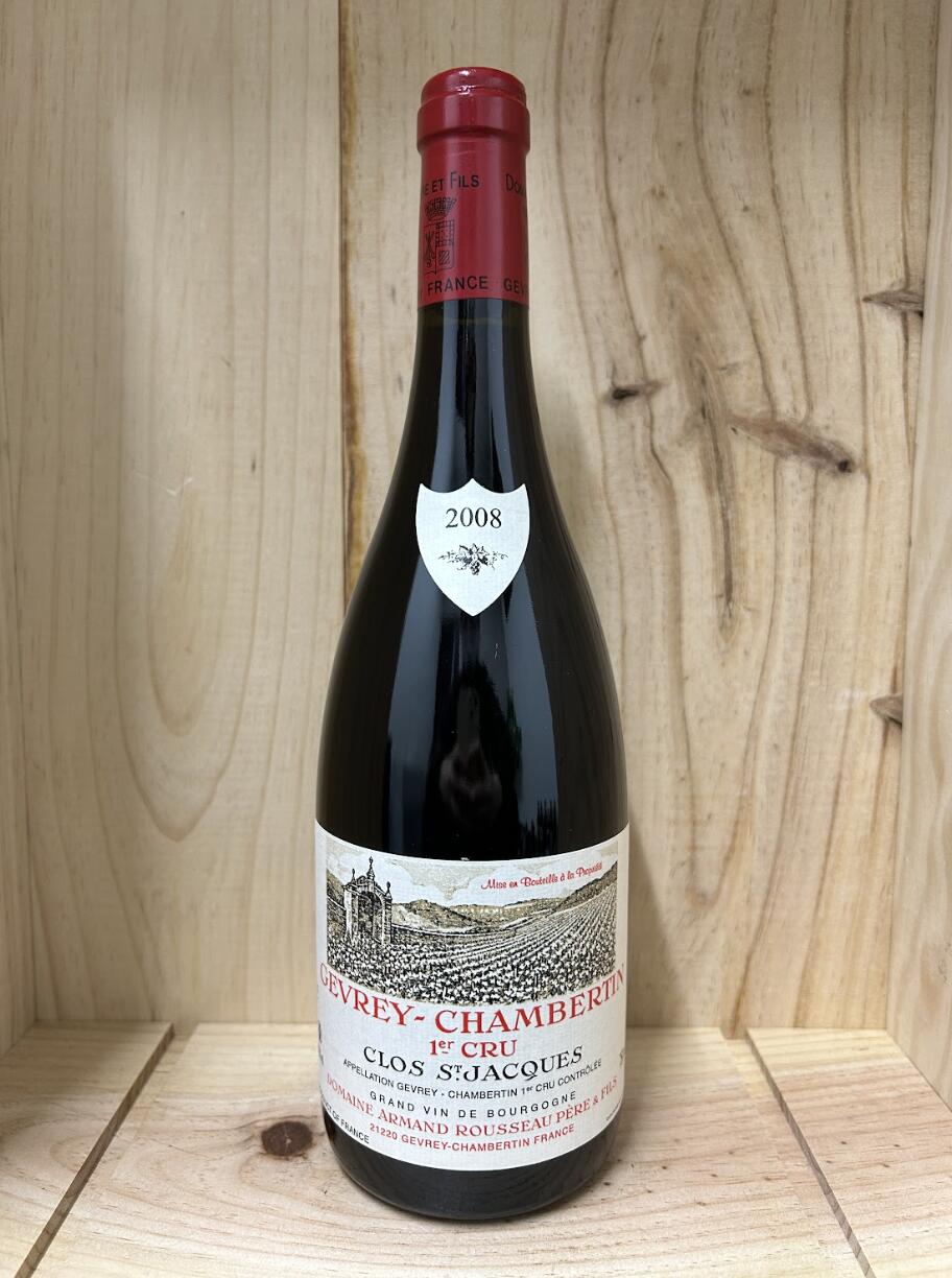 2008 アルマン ルソー ジュヴレ シャンベルタン プルミエ クリュ クロ サン ジャック 赤ワイン 750ml Armand Rousseau Gevrey Chambertin 1er cru Clos Saint Jacques フランス ブルゴーニュ