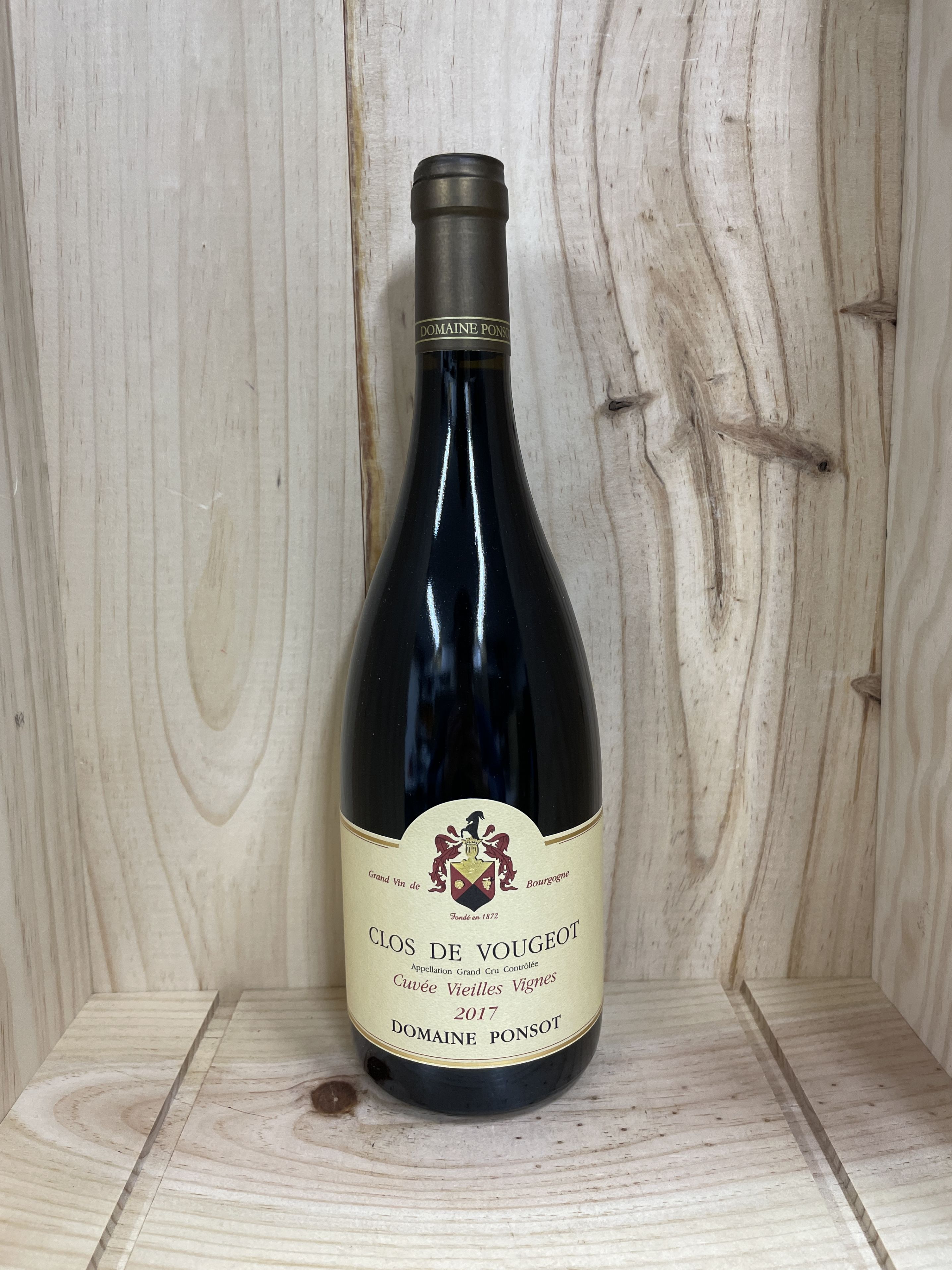 2017 |\ N h [W O N LF BG[ B[j ԃC 750ml Ponsot Clos de Vougeot Grand Cru Cuvee Vieilles Vignes