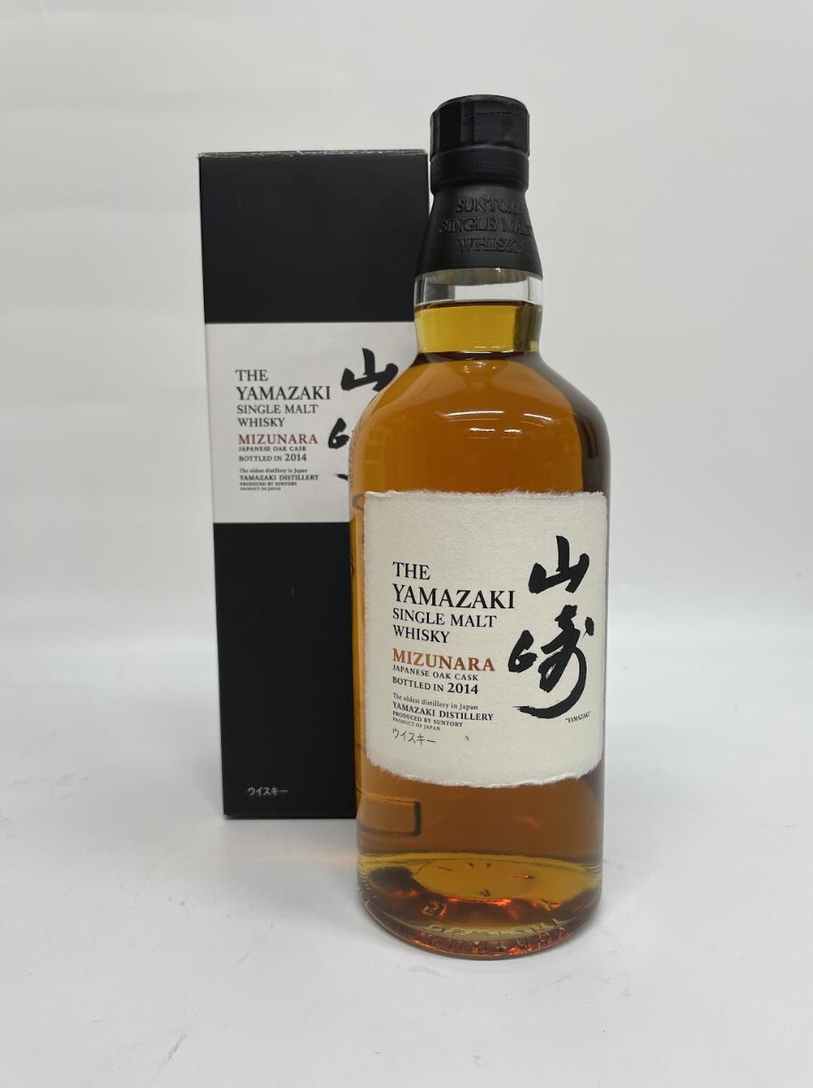 【東京都内限定発送】 SUNTORY Yamazaki 山崎 ミズナラ 2014 エディション シングルモルト 700ml 48% ジャパニーズ ウイスキー Japanese Whisky 国産ウイスキー