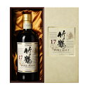 【東京都内限定発送】ウイスキー Nikka ニッカ 竹鶴 17 年 ピュアモルト 43% 700ml ジャパニーズ ウイスキー Japanese Whisky ...