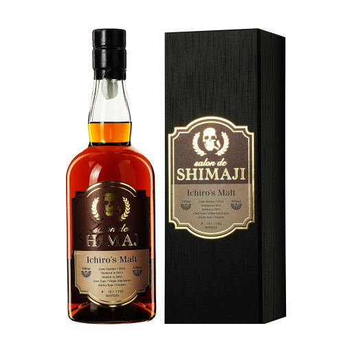 【東京都内限定発送】Ichiro's Malt イチローズモルト 秩父蒸留所 サロン・ド・シマジ 2013-2023 ヴァージンオークバレル 63% 700ml 【東京都内限定発送】Ichiro's Malt イチローズモルト 秩父蒸留所 サロン・ド・シマジ 2013-2023 ヴァージンオークバレル 63% 700ml