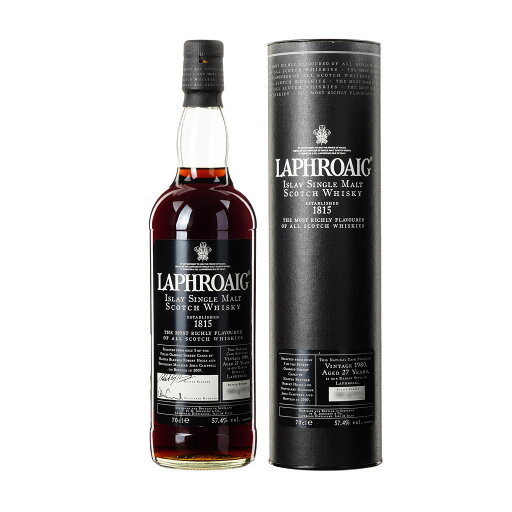 ウイスキー Laphroaig ラフロイグ 1980 シェリーカスク 27 年 57.4% 700ml スコッチ ウイスキー Laphroaig ラフロイグ 1980 シェリーカスク 27 年 57.4% 700ml スコッチ