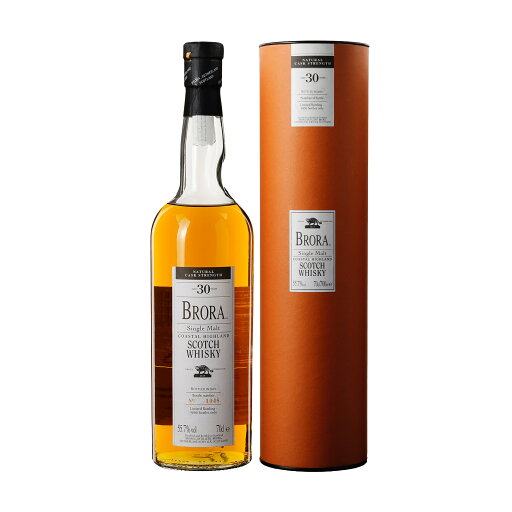 ウイスキー Brora ブローラ 30 年 1973-2003 シングルモルト カスクストレングス 55.7% 700ml スコッチ ウイスキー Brora ブローラ 30 年 1973-2003 シングルモルト カスクストレングス 55.7% 700ml スコッチ