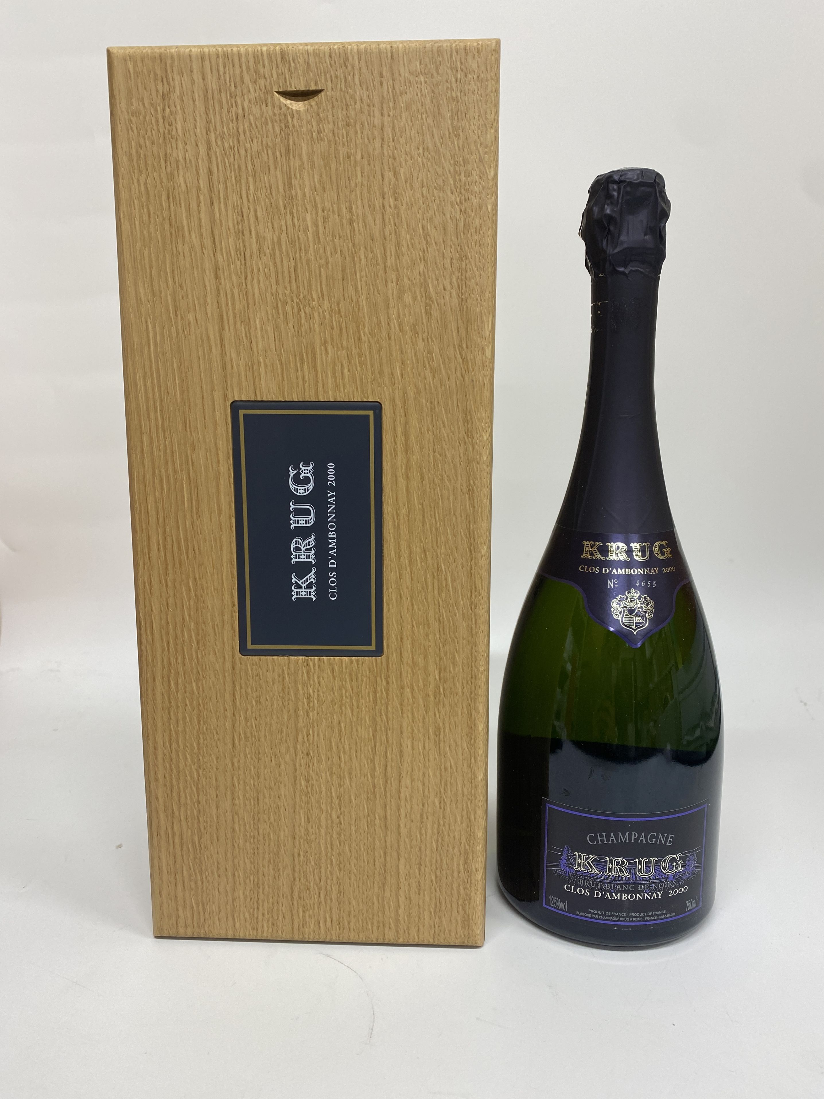 2000 クリュッグ クロ ダンボネ 木箱入り Krug Clos d'Ambonnay 750ml フランス シャンパン シャンパーニュ