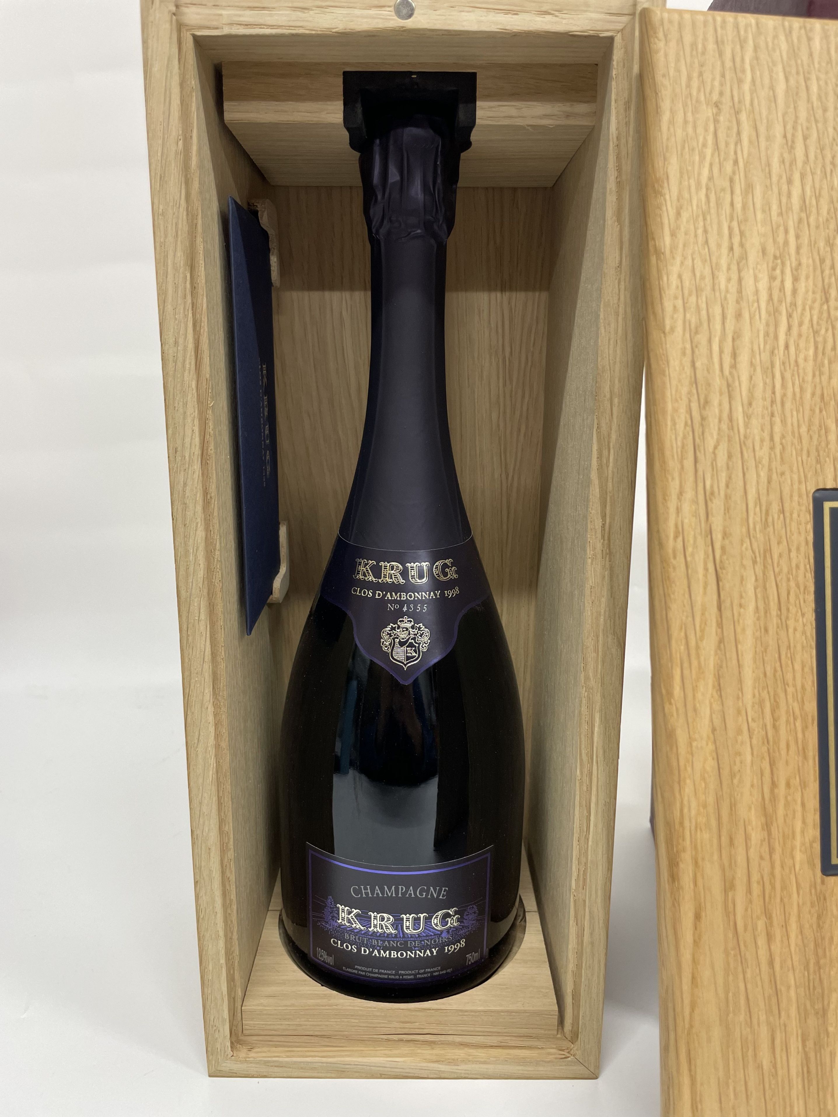 1998 クリュッグ クロ ダンボネ 木箱入り Krug Clos d'Ambonnay 750ml フランス シャンパン シャンパーニュ