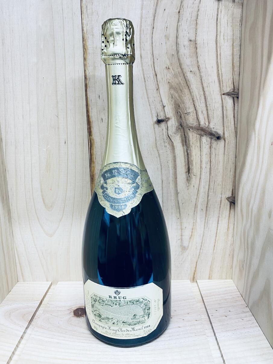 1988 クリュッグ クロ デュ メニル ブリュット ブラン ド ブラン Krug Clos du Mesnil Brut Blanc de Blancs 750ml フランス シャンパン シャンパーニュ