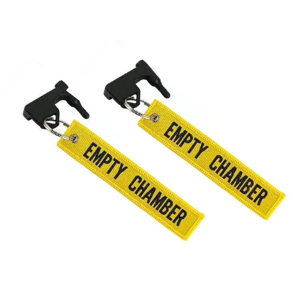 SELECOCO チャンバー セーフティ フラッグ EMPTY CHAMBER FLAG 空弾倉表示 (イエロー/2)