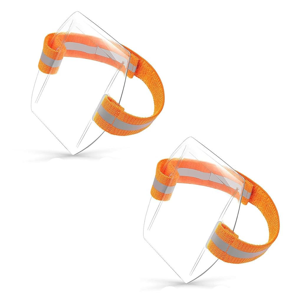 2個セット アームバンド IDカードホルダー 調整可能 名札ホルダー スポーツ 作業用 通勤 ランニング マ..