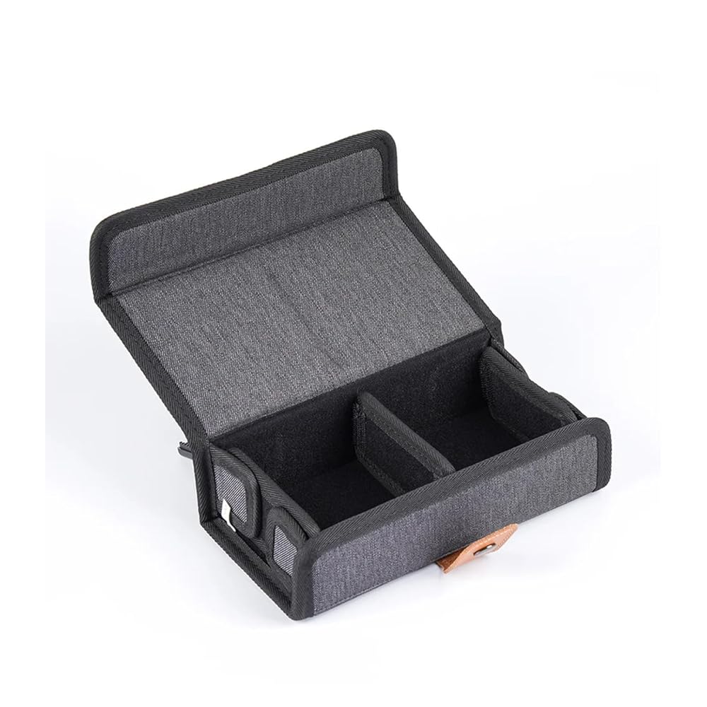 イヤホン 収納ケース セミハード 仕切り可動 ファブリック 2分割/4分割/6分割 大容量 ケーブル DAP 時..