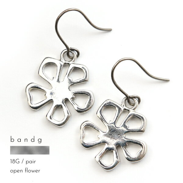 樂天商城 - ピアス フック プルメリア フラワー 花 ハート 両耳販売 ドロップ 純チタン レディース シンプル