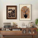 【新発売限定記念価格!】絵画 アートパネル 油絵 フレーム付き 30×40cm 35×50cm 植物 抽象 飾り絵 アートパネル 落書き絵画 油彩画 現代ポップ...