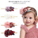 【限定価格→1,729円 7/29まで】ベビー ヘアバンド 花かんむり 髪飾り 赤ちゃん 新生児 女の子 写真撮影 誕生日 ハーフバースデー お祝い 結婚式 フ...