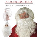 【最大P47倍~7/11まで】サンタ クリスマス サンタ コスプレ かつら なりきり サンタコスプレ サンタコス セット レディース 男性 本格的 2点 女性 ...
