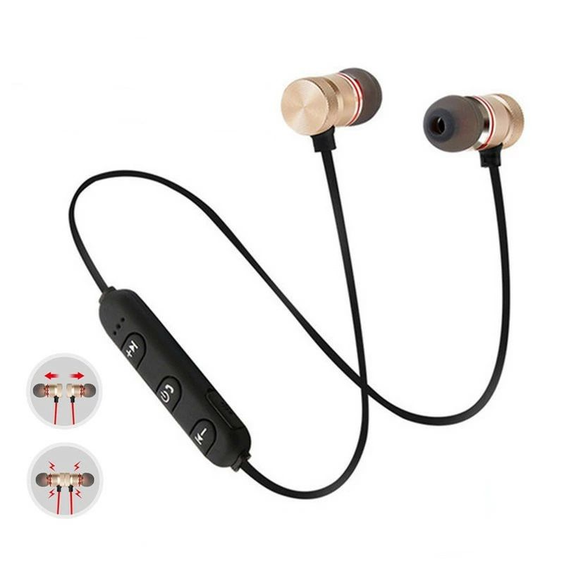 【最大P47倍~7/11まで】ブルートゥースイヤホン マグネット吸着 高音質 ワイヤレスイヤホン 重低音 ノイズキャンセリング 両耳 イヤホン Bluetooth4.1 マイク内蔵