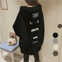 【限定価格→2,043円 7/29まで】パーカー レディース 長袖 裏起毛 秋冬 トップス ドルマン袖 アウター おしゃれ ゆったり カジュアル 体型カバー 羽...