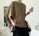 【最大P47倍~7/11まで】Tシャツ リネン ブラウス 春夏 40代 半袖Tシャツ 上品 オシャレ 韓国風 ゆったりカットソー 大きいサイズ 白トップス Tシャツ カジュアル
