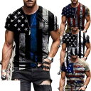 【限定価格→2,062円 7/29まで】Tシャツ メンズ 丸首 半袖 プリント トップス カジュアル ゆったり 薄手 ファッション 夏新作 送料無料 プルオーバー インナー かっこいい