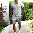 【限定価格→2,765円 7/29まで】ジャージ メンズ セットアップ 上下 スウェット ショートパンツ 部屋着 運動着 夏 父の日 30代 40代 カジュアル...