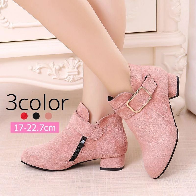 【P2倍！2650円→実質2597円 12/11 01:59まで】靴 ショートブーツ キッズ ジュニア 女の子 シューズ ロ..