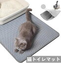 猫砂マット 砂取りマット 大サイズ 75 × 55 cm 猫砂取りマット 猫マット 二重構造 防水 臭さ防止 猫トイレマット 掃除簡単 飛び散り防止マット マッサージ式 高耐久 四季適用 爪研ぎ 45cm×60cm 完全に開いた 猫マット