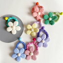 花柄シュシュ 子供使える ヘアゴム 子供用 INS 可愛い アクセサリーパーツ 柔らかい プリンセス お姫様 姫系 子供用ヘアゴム 幼児 幼稚園ギフト マカロン ベビーヘアゴム キッズ 女の子 髪飾り キッズ 髪ゴム マカロンカラー