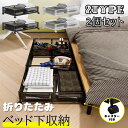 【新発売限定記念価格!】ベッド下収納 収納ケース 収納ボックス キャスター付 耐久性 衣類 本 隙間収納 ベッド下収納 衣装ケース すき間 隙間 すき間収納 す...