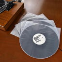 100枚 レコードバッグ インナースリーブ ビニールレコードアルバム レコード アルバム インナー スリーブ クリアカバー ビニールレコードのアルバムスリーブ