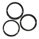 盆栽 針金 アルミ線 園芸用アルミ線 ワイヤー 3個セット 1mm/1.5mm/2mm 長さ各5m 盆栽 お手入れ