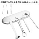 【新発売限定記念価格!】舌ブラシ ステンレス製 3点セット 舌クリーナー 舌磨き タングスクレーパー 口内ケア 使いやすい 携帯用 収納ケース付属 自宅用 軽量...