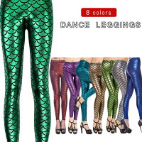 【1595円→実質1436円 8%COUPON+P2倍!11/27 01:59まで】【レギンス レディース 美脚 パギンス レギパン メタリック マーメイド ス...