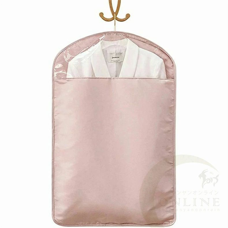 まいにちものの【3780円→実質3402円 8%COUPON+P2倍!11/27 01:59まで】★2点set★【防塵 / 防湿】2個装 衣装カバー洋服カバー 衣類カバー キーボード カバー ロング 防虫防カビ透明窓付き 底までカバー 通気性 衣類収納カバー 収納袋 厚手 不織布カバー 防塵湿気遮断｜アングル3