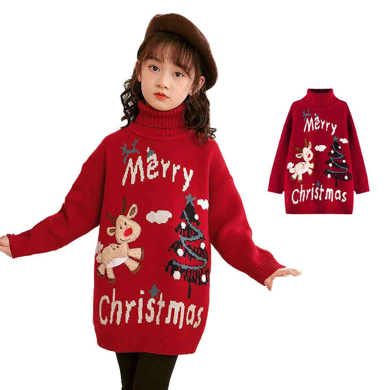 【4170円→実質3419円 8%OFFクーポン+P10倍!11/19 23:59まで】ロングセーター キッズ 女の子 セーター ..