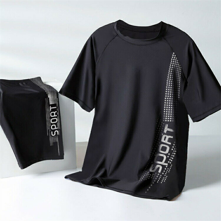 【クーポン最大1000円OFF!】メンズ水着 上下セット ラッシュガード 紫外線対策 メンズ サーフィン ハーフパンツ レギンス 長 ズボン ノンワイヤー 長袖 日焼け防止 水泳 フィットネス水着 2025 体型カバー 水着