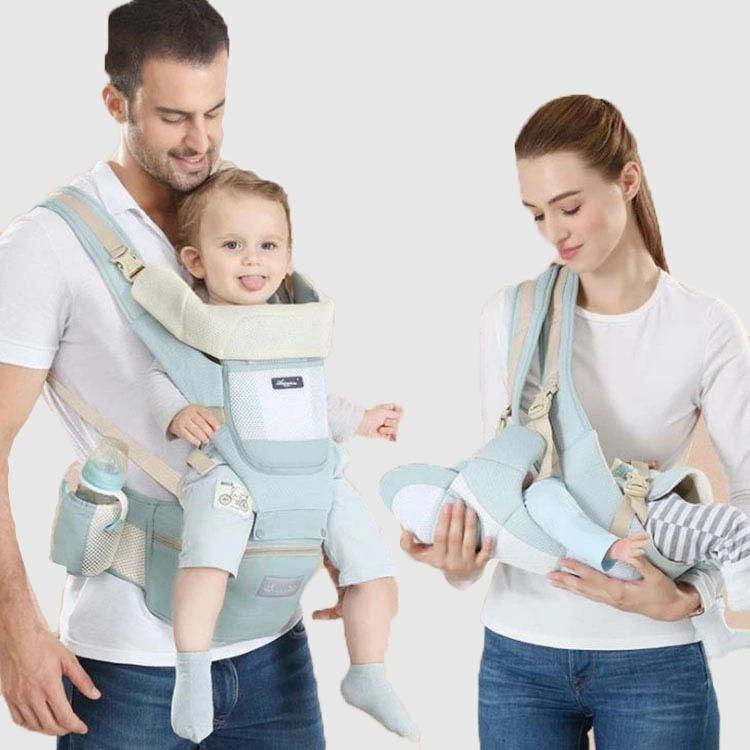 【P2倍！3480円→実質3410円 11/27 01:59まで】ベビーヒップシート付き ベビーキャリア 前向き抱っこ ウエストキャリー分離可 収納ポケット付き 腰部ベンチストラップ ポータブル着脱式シート 通気性良い 対面抱き