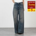 【P3倍&最大10,000円OFFクーポン】MM6 MAISON MARGIELA エムエムシックス メゾン マルジェラ デニム ジーンズ ボトムス ダメージ ...