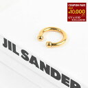 【最大10,000円OFF】JILSANDER ジルサンダー 指輪 リング アクセサリー J29UQ0006 J12002 メンズ ゴールド ロゴ 刻印 オープ...