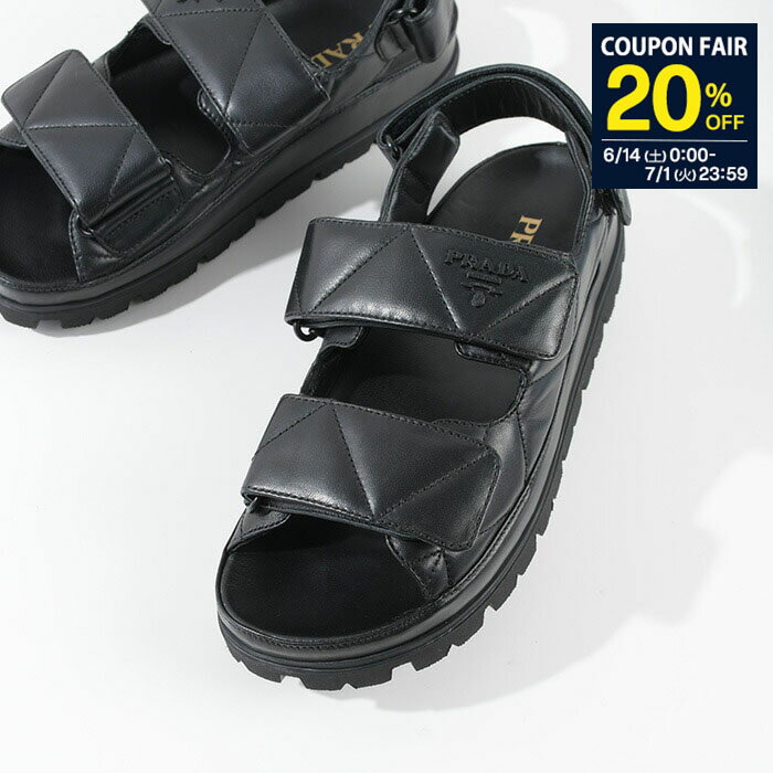 【20％OFF対象】PRADA プラダ サンダル シューズ スポーツサンダル 1X721MD 038