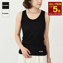 【全品P5倍】JILSANDER ジルサンダー トップス コットン タンクトップ J40NL0114 J45031 レディース ブラック ホワイト ノースリーブ...