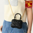 【全品P5倍】GANNI ガニー ショルダーバッグ バッグ NANO BUTTERFLY TOP HANDLE BAG A5667 レディース ブラック トップハンドル チェーンバッグ バタフライデザイン ミニバッグ オケージョン mzcp(4)