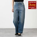 【最大15,000円OFFクーポン】MM6 MAISON MARGIELA エムエムシックス メゾン マルジェラ デニム ジーンズ ストレートレッグジーンズ S...